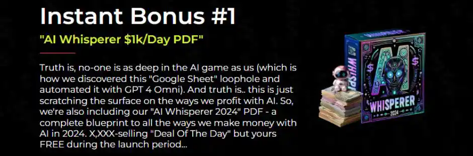 The A.I. Uploader Review Bonuses #1