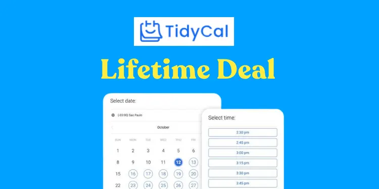 TidyCal Lifetime Deal Features Image