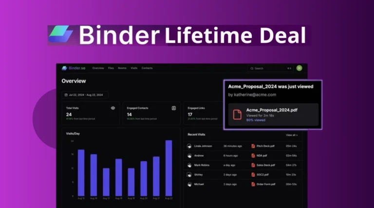 Binder AppSumo Lifetime Deal