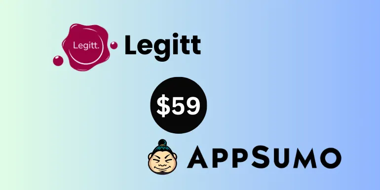 Legitt AI Lifetime Deal From AppSumo